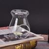 Nordic Home Decor Glass Candle Heat Resistant Oil Furnace Aroma Burner Holder Candlestick Vase Romantic Wedding Decoration