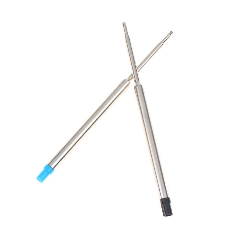 Ballpoint Pen Refills Compatible with Parker Pens Medium Point Blue Black Fade-Resistant Ink for Document Signature
