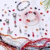 Bamboo Glass Beads AB Color Faceted Flat Curved Waist Column Crystal Loose Spacer Bead for DIY Crafts Earring Bracelet Jewelry