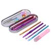 Crochet Hook Set Alumina Crochet Needle Colorful Sweat  Knitting Tools Household Supplies