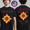 Godsmack World Tour 2026 Europe Tour Dates Two Sided TShirt Rock Band Tee Unisex T-Shirt