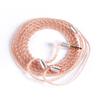 KBEAR Kui Bao 4-Core Oxygen-Free Copper Earphone Cable with Mic, L-Plug