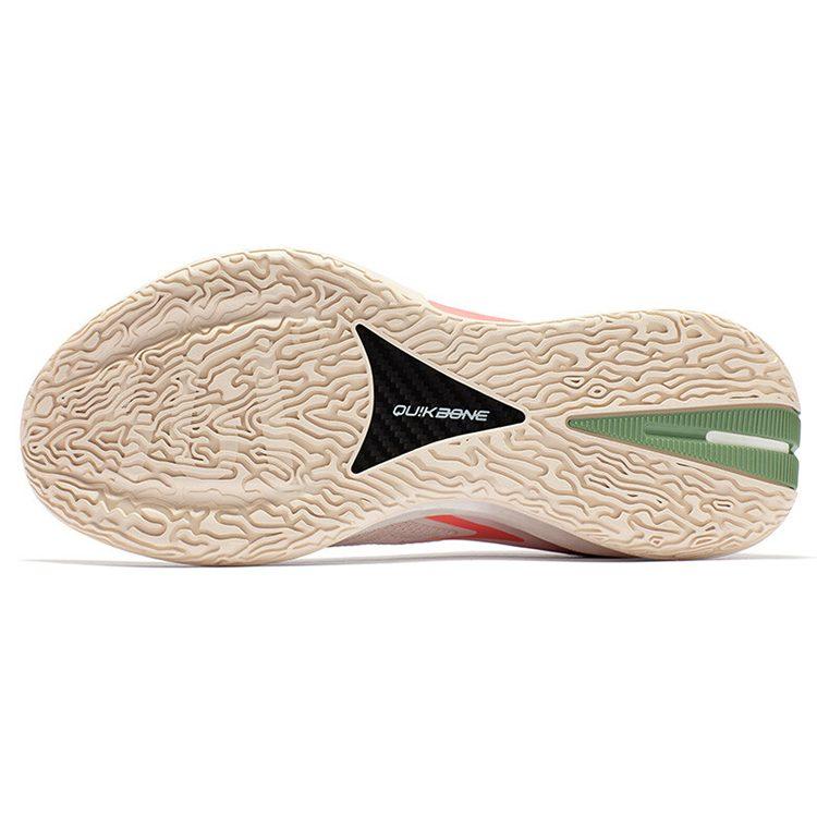 361 Big3 3.0 Pro Cushioning, Wear Resistant Low Top Basketball Shoes Men's Light Peach Pink 672231113-4