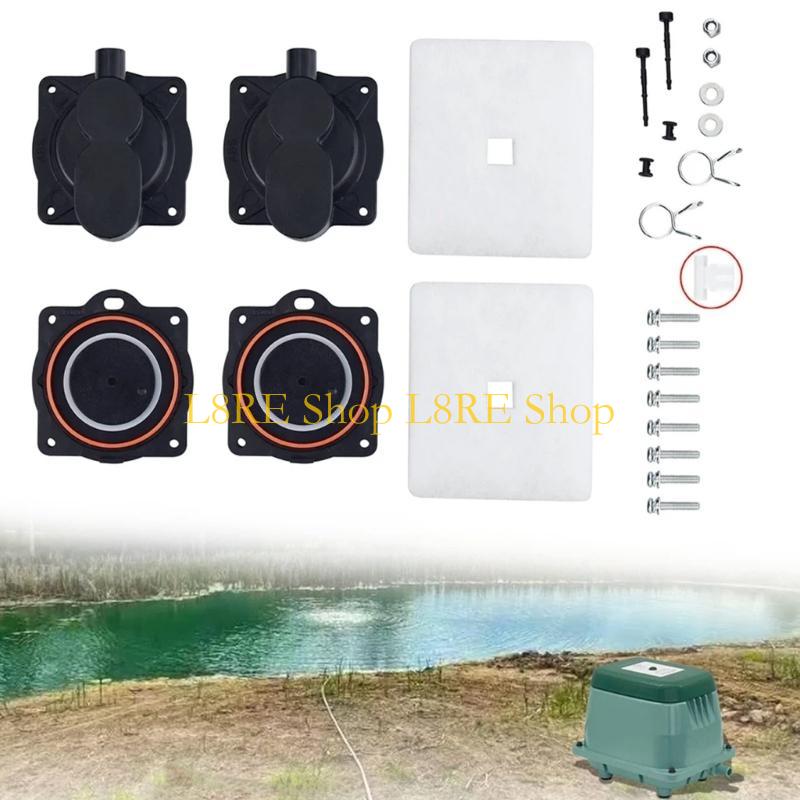 L8RE Updated Air Pumps Rebuild Complete Comprehensive Maintenance Set for HP80