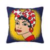 Venezuela Flag Ink Splatter Cushion Covers Bolivarian Republic of Venezuela Soft Luxury Pillow Case Home Decor