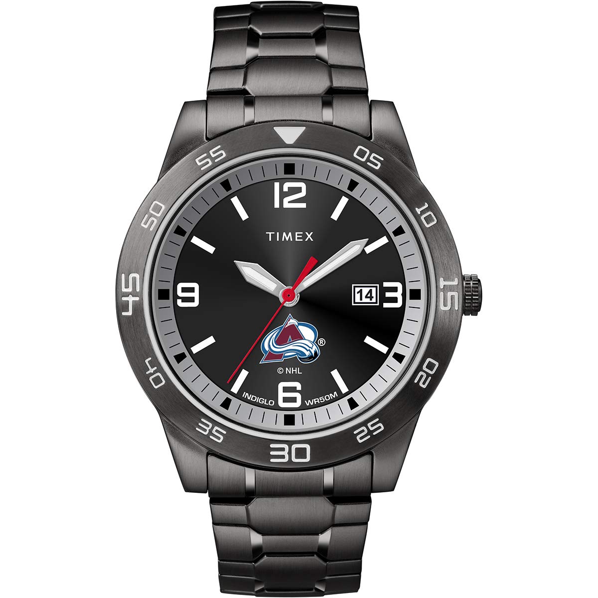 

Timex Colorado Avalanche Men s Black Acclaim Watch