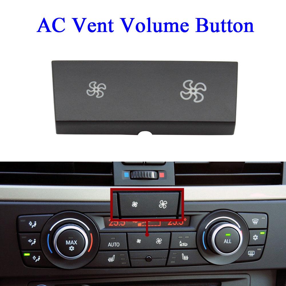 

Кнопка регулировки громкости кондиционера переменного тока, поворотная ручка Max, крышка для BMW 1 3 X1 X3 E81 E82 E87 E88 E90 E91 E92 E93 E84 Button-9