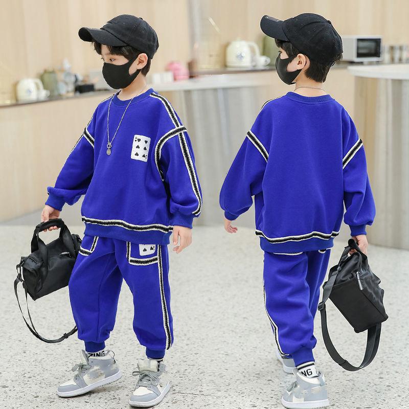 Boy Set Children's Clothing Handsome Boys Sportswear Spring Autumn