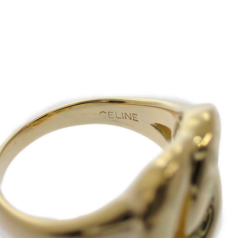 CELINE  #12(JP Size) ring K18 yellow gold Women