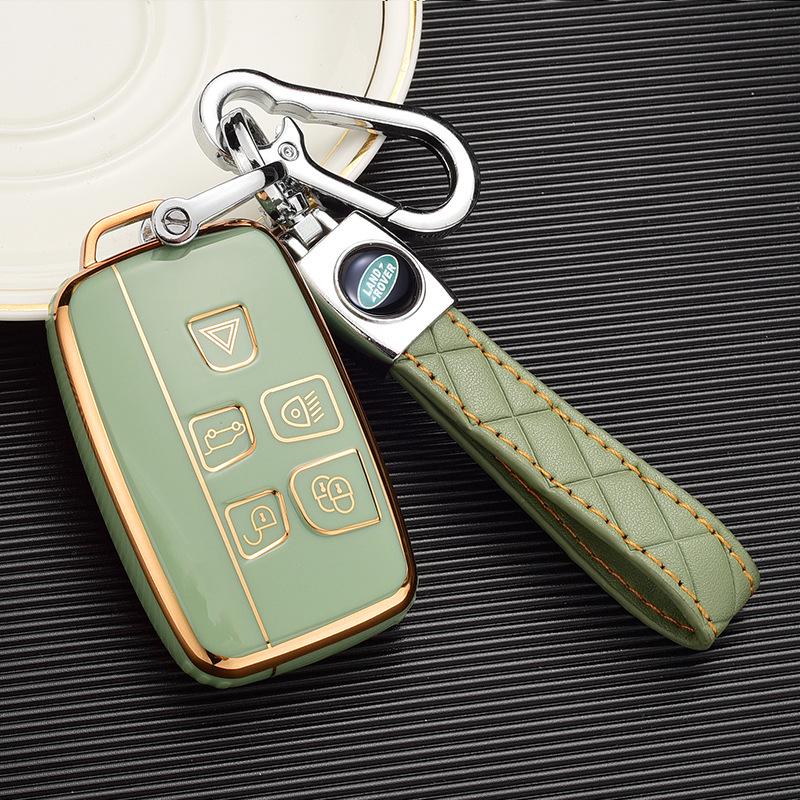 Land Rover Key Case: Compatible with Range Rover Evoque, Velar, Defender, Discovery Sport, Freelander - Unisex Car Shell Bag