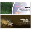 Braided Line 8lb-35lb 4 Wire Fast Water Cutting Fishing Line 4 Strands 124 Yards Braided Fishing Line Abrasion Resistant