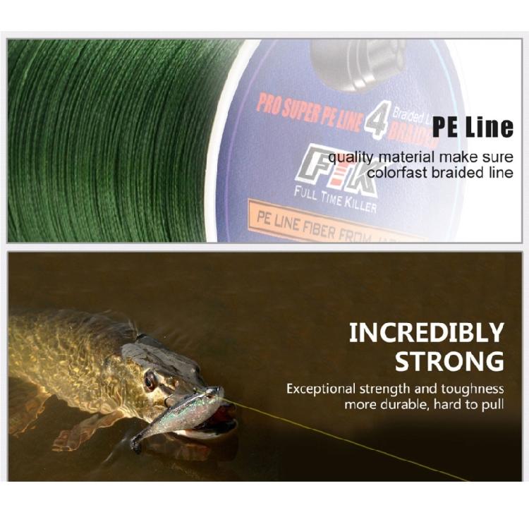 Braided Line 8lb-35lb 4 Wire Fast Water Cutting Fishing Line 4 Strands 124 Yards Braided Fishing Line Abrasion Resistant