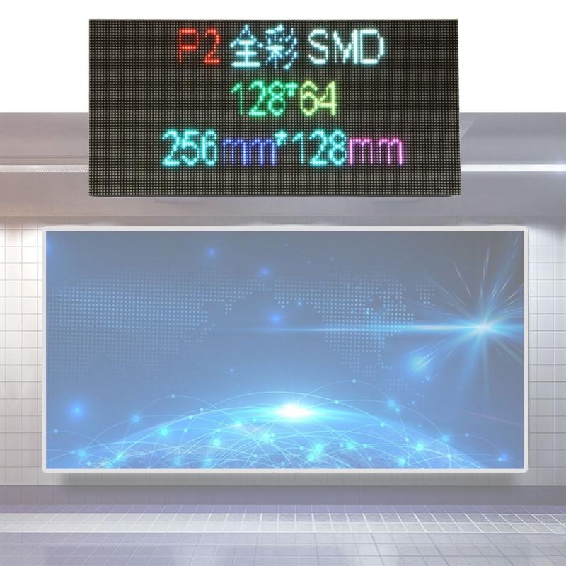Advanced LED Technology P2 Indoor LED Matrixs Module Full Color Digital Display Screen for Clear Bright Presentations