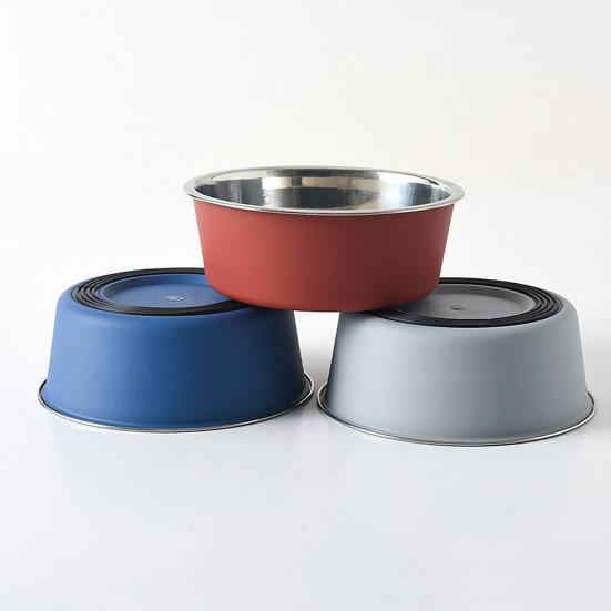 Stainless Steel Dog Bowl Cat Food Bowl with Anti-Slip Bottom Safe Easy to Clean Water Food Bowl for Cats And Dogs Feeding And Drinking