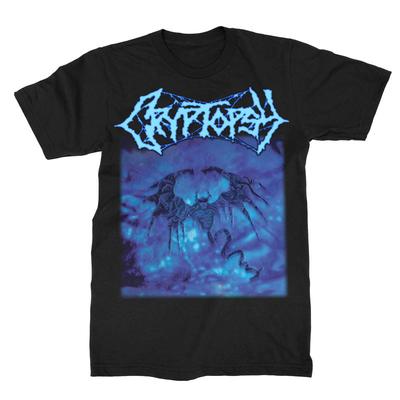 Cryptopsy T-shirt Tops Tee Short Sleeve Black Tee