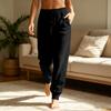 Women's Casual Color Drawstring Sweatpants with Pockets for Everyday Wear