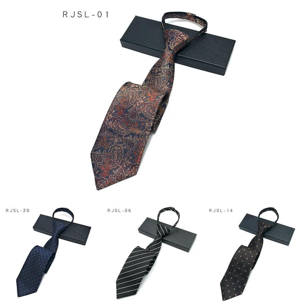 Childrens Tie With Zipper Closure For Formal Events And School Uniforms