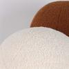 1pc Nordic Style Spherical Cushion Soft Velvet Cushion Solid Ball shaped Pillow