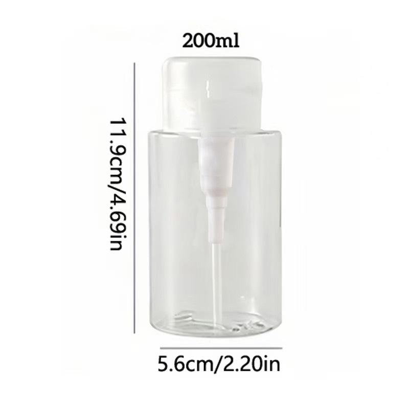 Press-Type Makeup Remover Dispenser - Large, Portable Toner Bottle