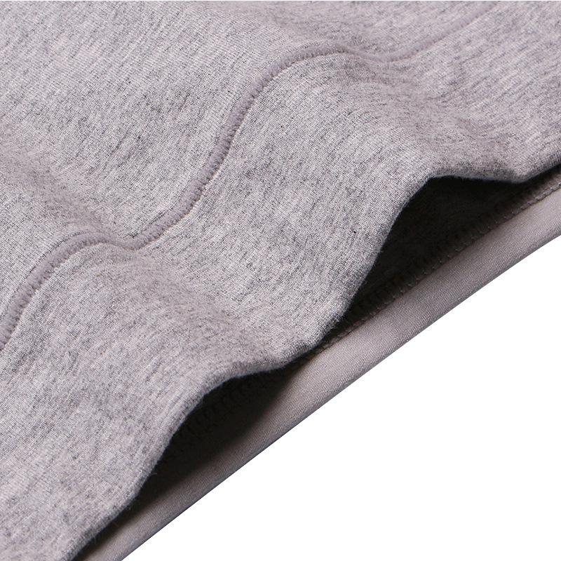 Mid-Rise Women's Pure Cotton Triangle Panties - Plus Size, Solid Color