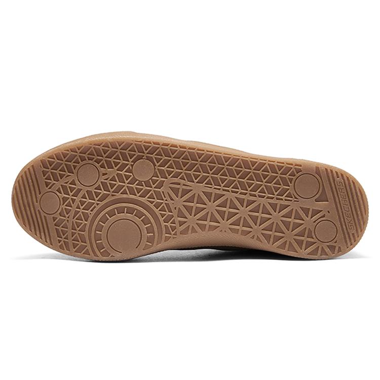 Skechers Mens USA Street Wear Training T-Shirt White Shoes Lightweight Low-Top Skate Shoes Men Sneaker Brown 210960-CHOC