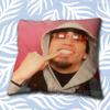 O-Omar Courtz Por Si Manana No Estoy Pillow Case Short Plush Sofa Decorative Gift Home Double-Sided Printing Cushio