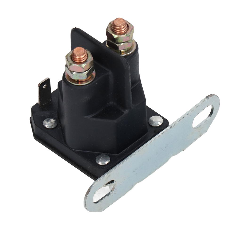 Lawn Mower Relay ABS Shell Brass Coil Starter Solenoid Relay for Vehicle Home Appliances 12V 4.8W