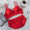 Young Girl Lace Gathered Push-Up Bra Set - Wire-Free + Single Piece Option