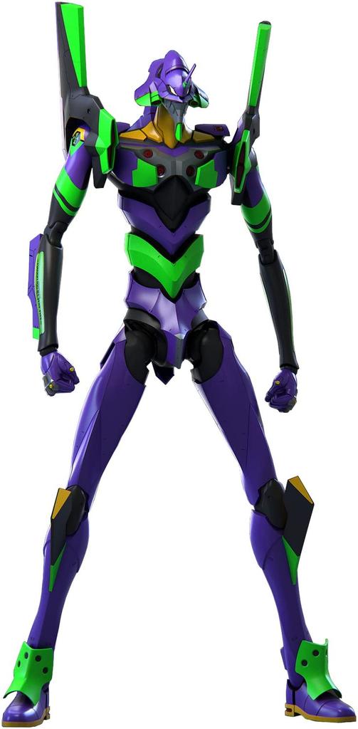 GSI Creos Mon Model Evangelion Multicolor Molded Approximately 47cm Plastic Model Kit Unit-01 Ver. 1.5 Version, Tall, Non-Scale, Color-Coded