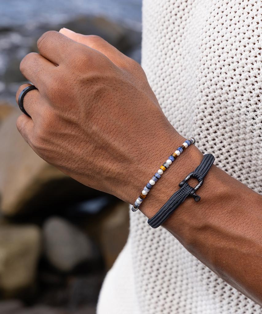 Pig&Hen Brontide 4 Bracelet - Miyazaki X Black