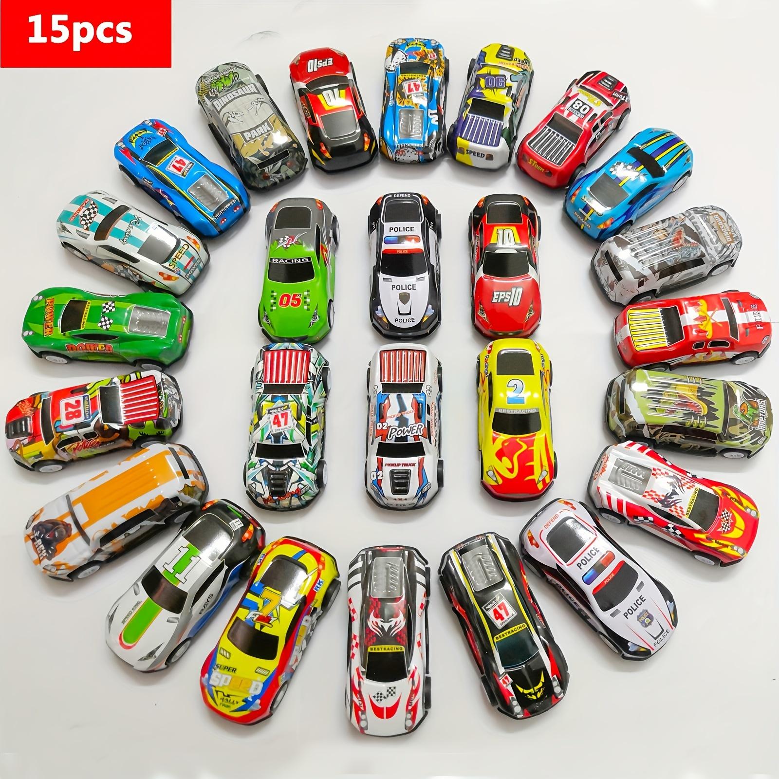 

15 pack Mini Pull Back Cars for Kids - Bulk Party Favor Race Cars Toys (Style and Colors Random)