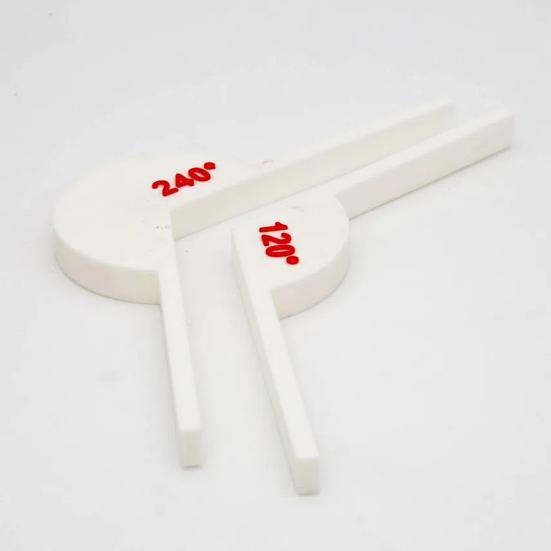 2/5Pcs Geometric Ornaments Teaching Auxiliary Props 30-45-60-180 Degrees Improve Skills Science Education Cognition Teaching Model