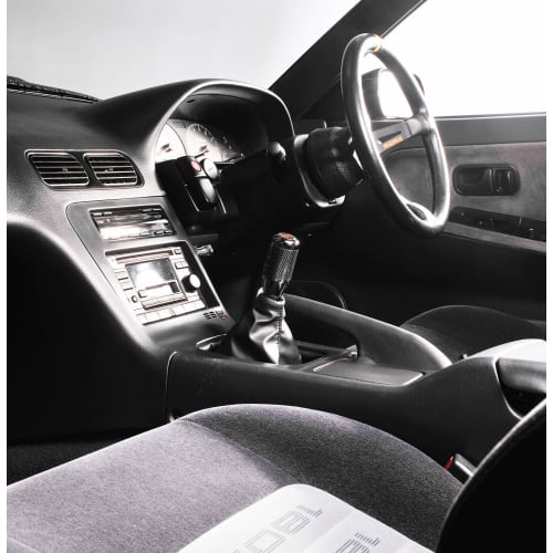 CARMATE Car Shift Knob RAZO Real Carbon MT 400g RA66