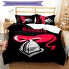 Knights  3pcs Bedding Set Duvet Cover Closure Includes 1 Duvet Cover & 2 Pillowcases for All Seasons Bedroom Home Dorm Decor