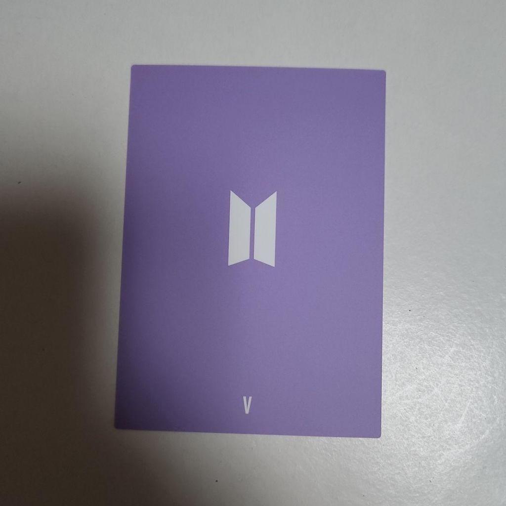 [USED] BTS Fortune Box B Trading Card Photo Card V Taehyung