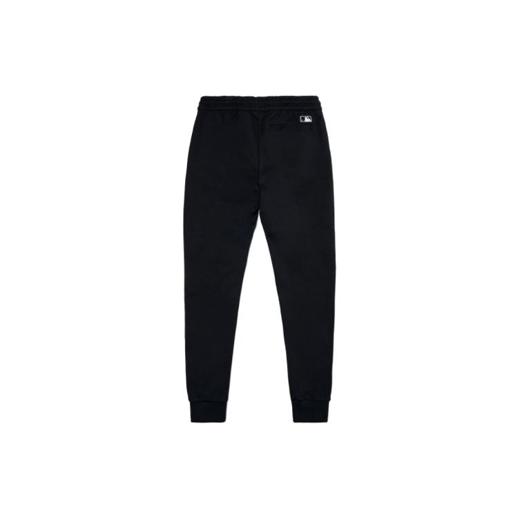 New MLB New York Yankees Knitted Sweatpants Unisex Black 3ATPB0121-50BKS