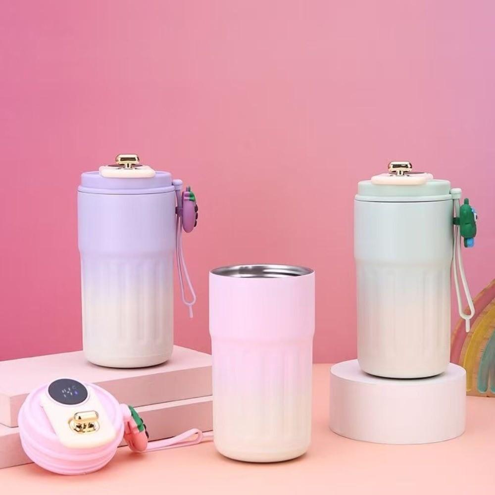 Intelligent Thermal Cup Temperature Display 316 Stainless Steel Water Bottles Leakproof Portable Coffee Cup for Lady Girls