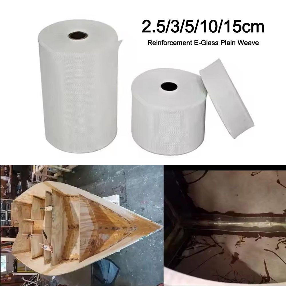 

E-Glass 25/30/50/100/150mm Reinforcement E-Glass Plain Weave Fit DIY Boat/kayak Building S