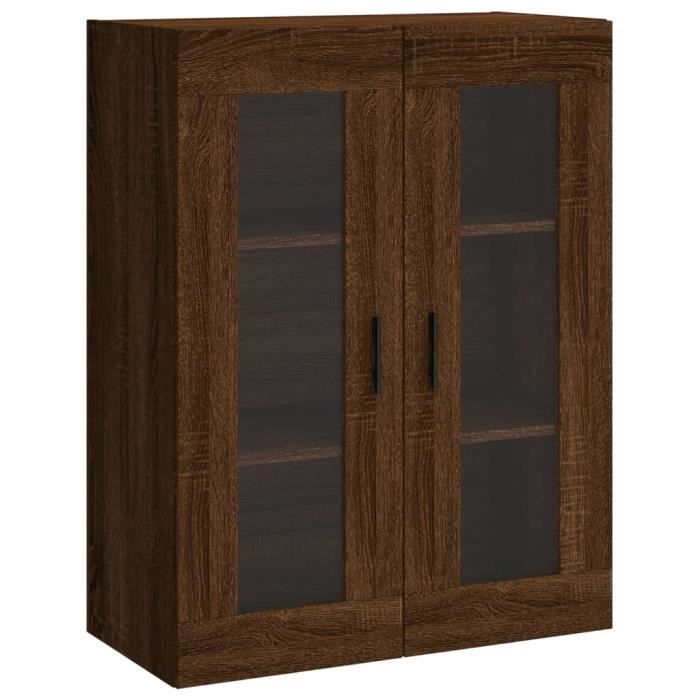 VidaXL Armoire murale chêne marron 69,5x34x90 cm 828499