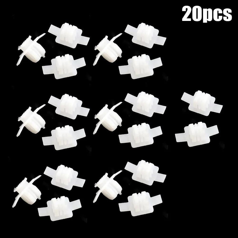 20PCS Fit For HONDA 8th Gen Civic & 3rd Gen -CRV Wheel Arch Trim Clips Surround Exterior Front Wing Plastic Auto Fastener