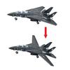 DIY Creative Military Series Building Blocks F14 Multi Purpose Supersonic Fighter F-22 SU-57 B2 Bomber Model Toys For Kids Gifts