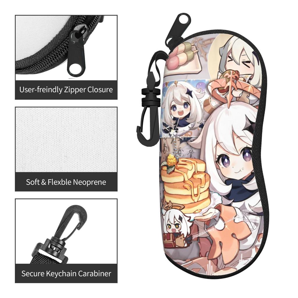 Genshin Impact Game Accessories Glasses Case for Girl Protective Accessories Sunglasses Protector Ins Eyewear Container