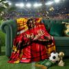 Football Spirit Ya-mal Coperta Leggera Ideale Coperta da Letto Perfetta per Viaggi, Campeggio, Soggiorni, Uffici, Divani, Regalo di Natale per Fan