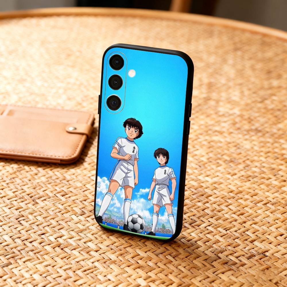 C-Comic C-Captain T-Tsubasas  Phone Case For Samsung  A73,72,71,53,52,51,22,91,80, Soft Black Cover