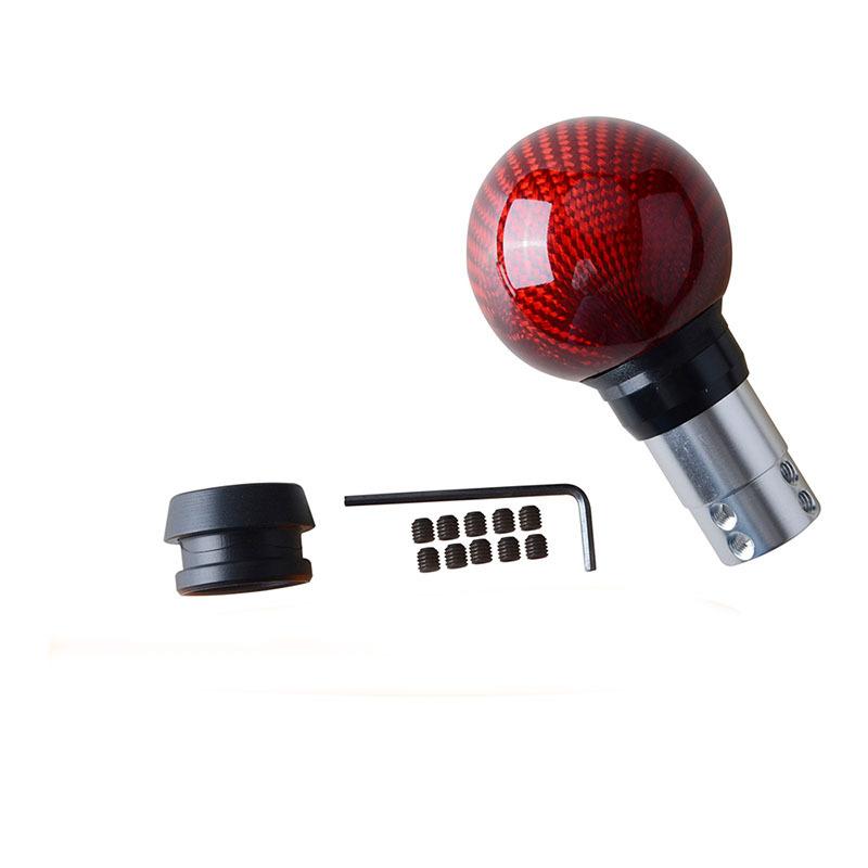 New Real Carbon Fiber Gear Shift Knob For Infiniti G37 G25 G35 Q50 Q70 Q60 Gear Ball Head