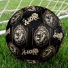 1PC Royal Lion Majesty Power Symbol Soccer Ball Size 5 Football Machine Sewn Indoor/Outdoor Universal Football S94
