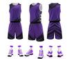 Uniforme de Treino de Basquete para Adulto e Jovem - Camisa de Secagem Rápida com Estampa Personalizada para Competições de Equipe