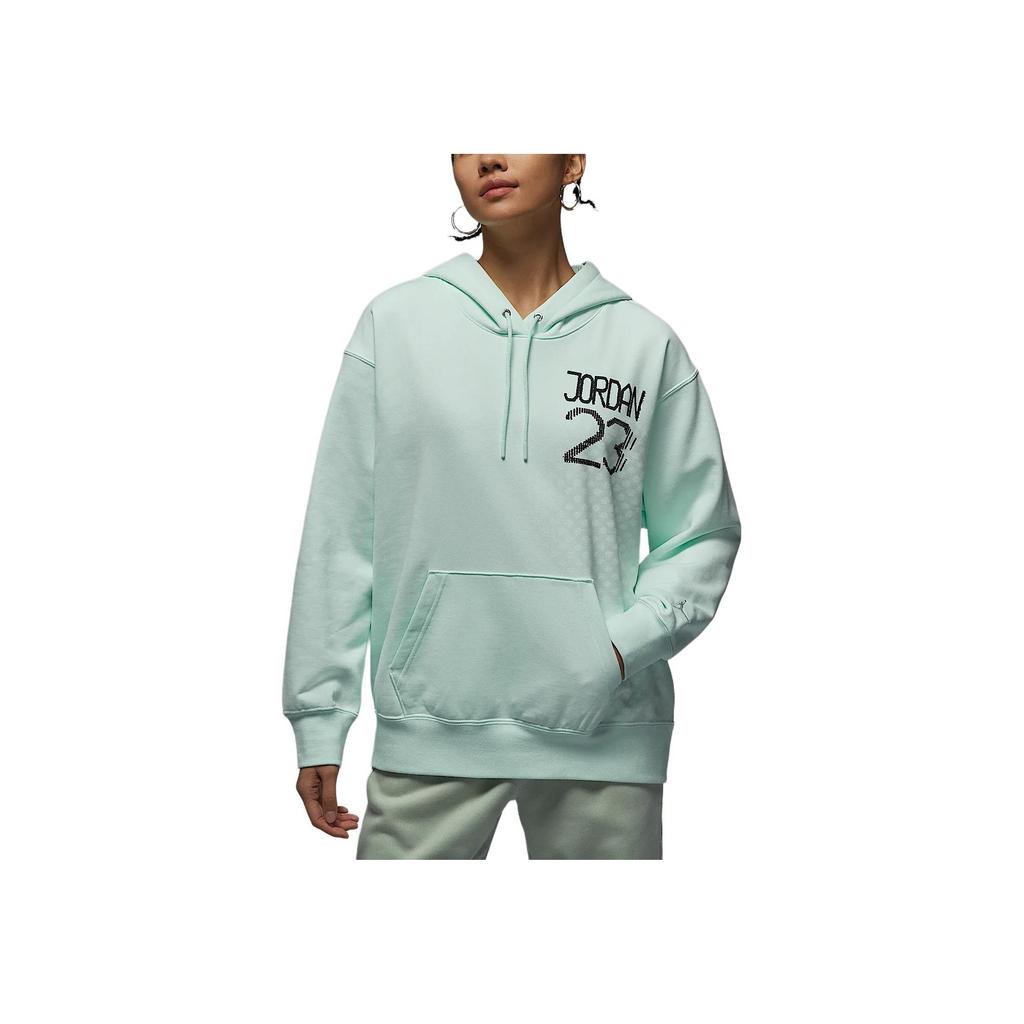 Jordan As W J Flt Flc Cny Limited Edition Simple Comfortable Soft Hoodie Women Hoodies Light-Green HQ6072394