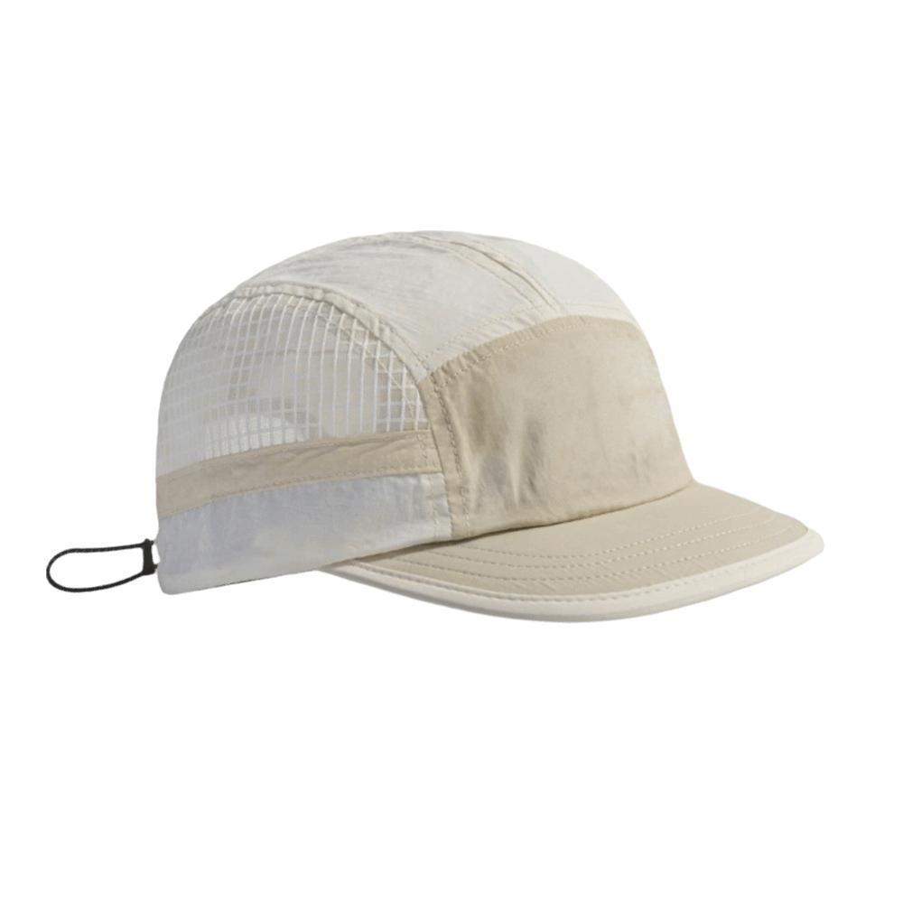 

Soft Brim Quick-drying Baseball Cap Retro 5-panel Mesh Running Caps Breathable Peaked Cap Camping бежевый