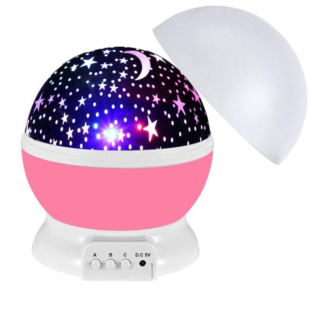 Colorful Star Projector Light Rotating Atmosphere Lamp Portable Galaxy LED Projector Home Decor